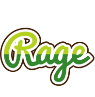 Rage golfing logo
