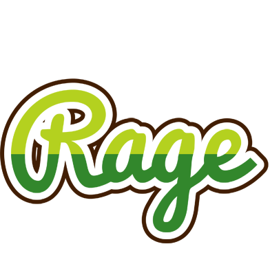 Rage golfing logo