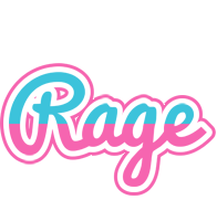Rage woman logo