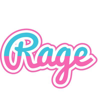 Rage woman logo