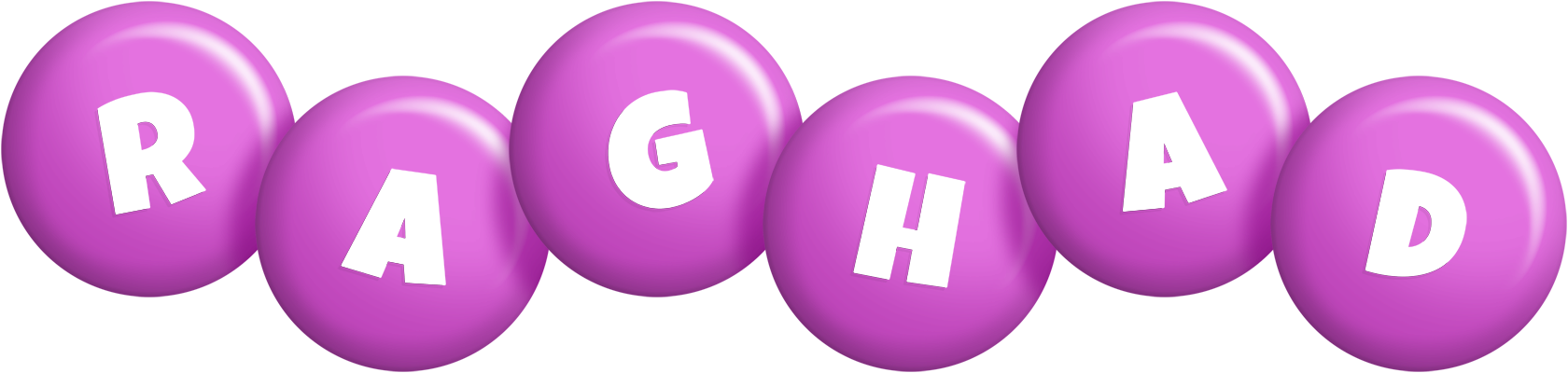 Raghad candy-purple logo