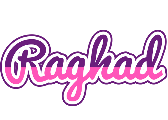 Raghad cheerful logo