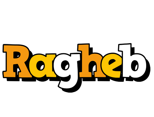 Ragheb cartoon logo