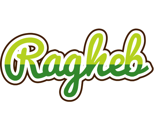 Ragheb golfing logo