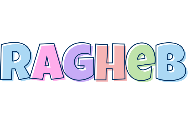 Ragheb pastel logo