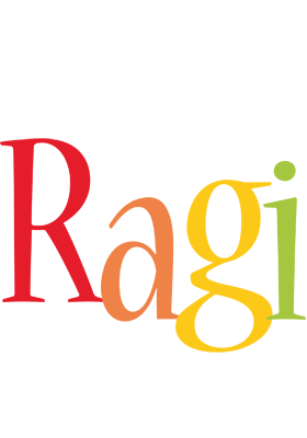 Ragi birthday logo