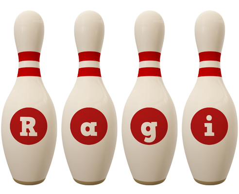 Ragi bowling-pin logo