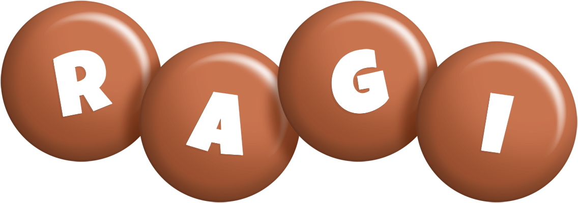 Ragi candy-brown logo