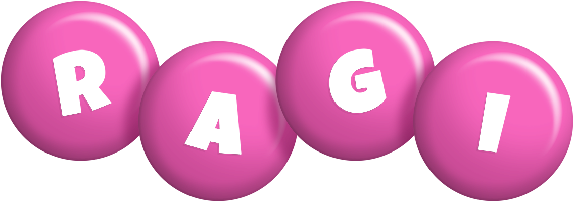 Ragi candy-pink logo