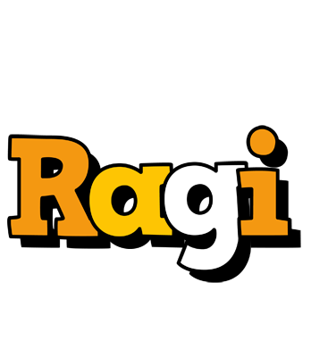 Ragi cartoon logo