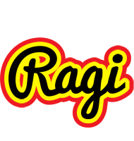 Ragi flaming logo