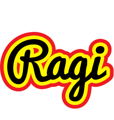 Ragi flaming logo