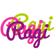 Ragi flowers logo