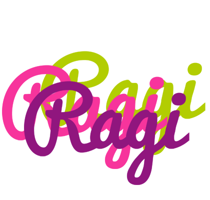 Ragi flowers logo