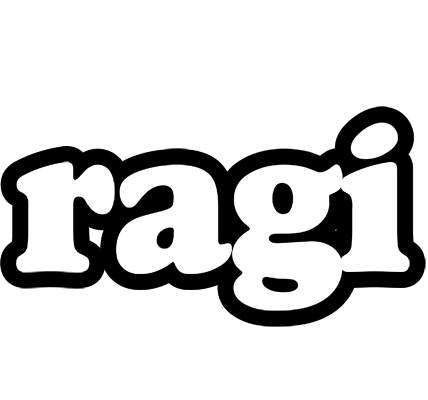 Ragi panda logo