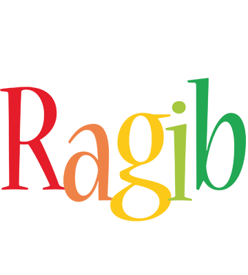 Ragib birthday logo