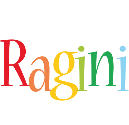 Ragini birthday logo