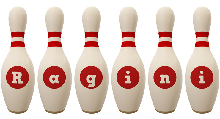 Ragini bowling-pin logo
