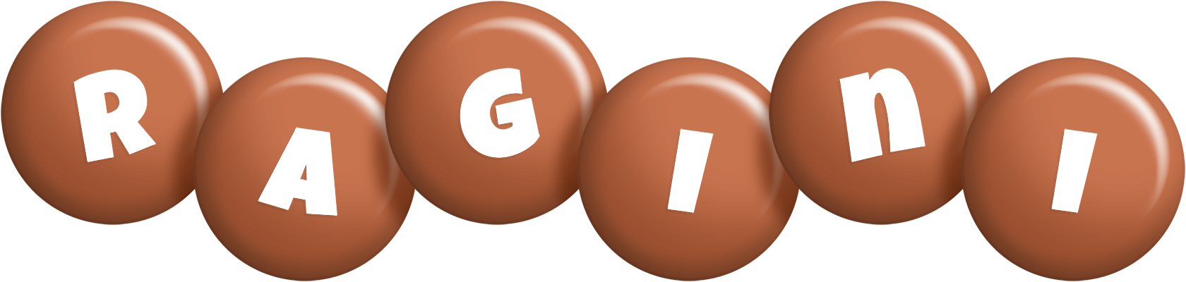 Ragini candy-brown logo