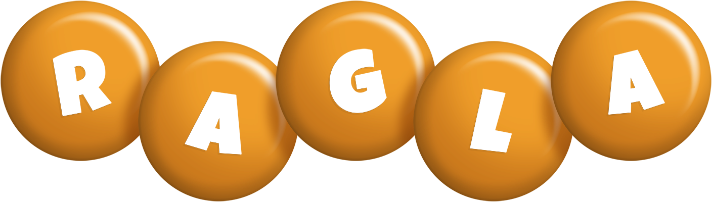 Ragla candy-orange logo