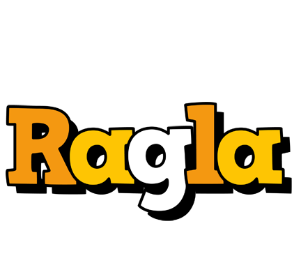 Ragla cartoon logo