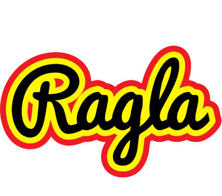 Ragla flaming logo