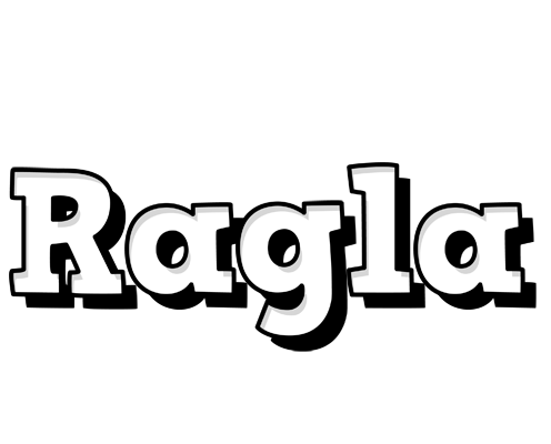 Ragla snowing logo