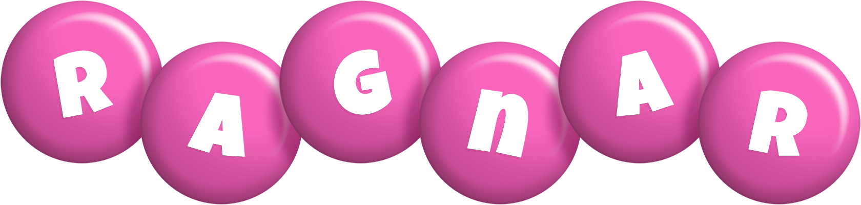 Ragnar candy-pink logo
