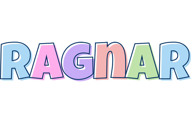 Ragnar pastel logo