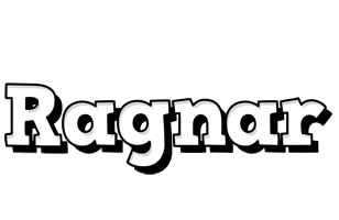 Ragnar snowing logo