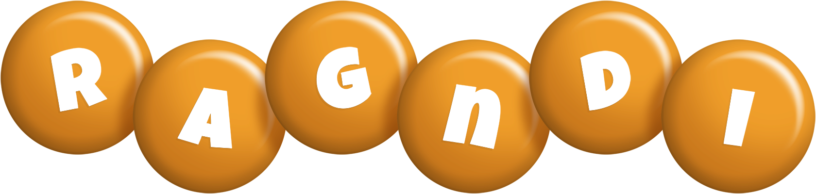 Ragndi candy-orange logo