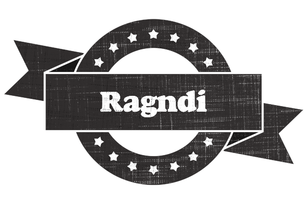 Ragndi grunge logo
