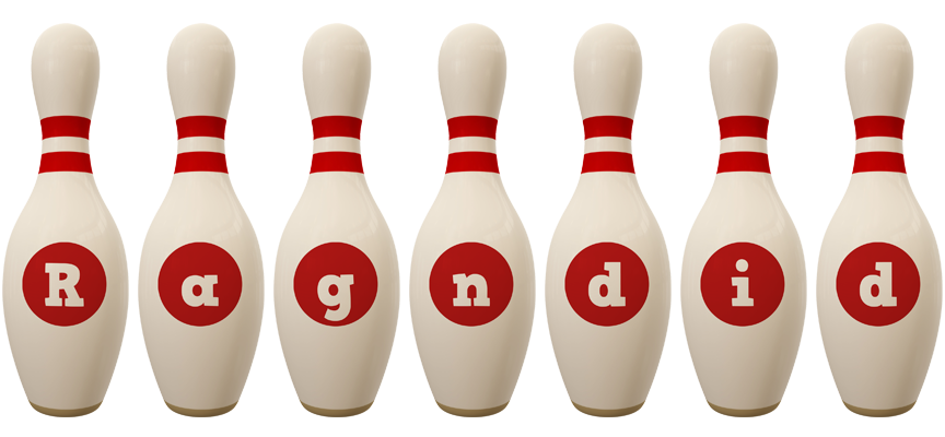 Ragndid bowling-pin logo