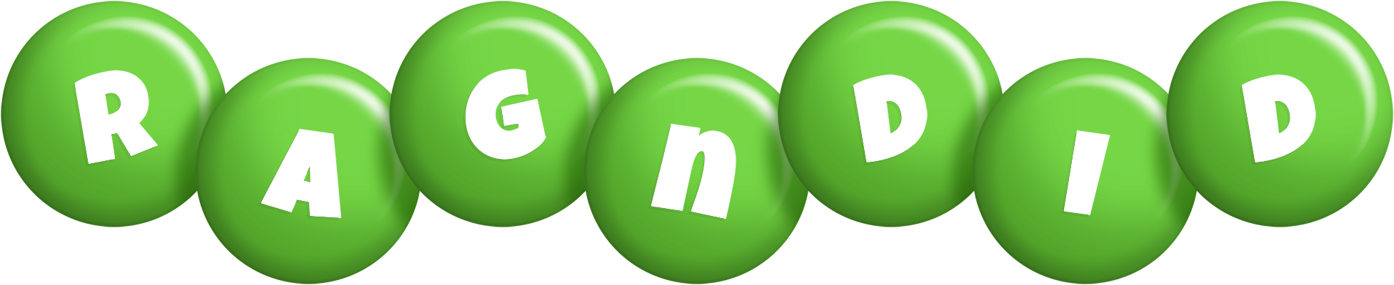 Ragndid candy-green logo