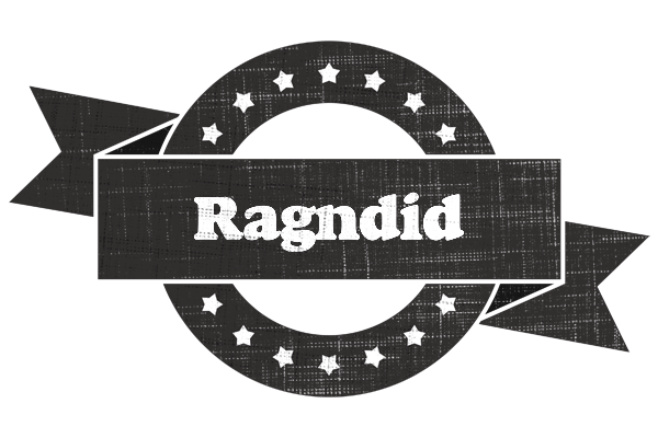 Ragndid grunge logo