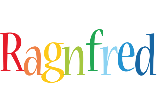 Ragnfred birthday logo