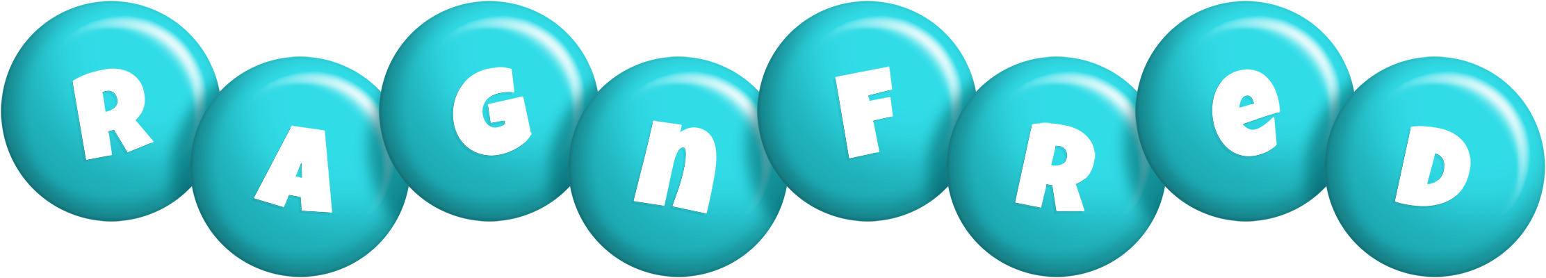 Ragnfred candy-azur logo