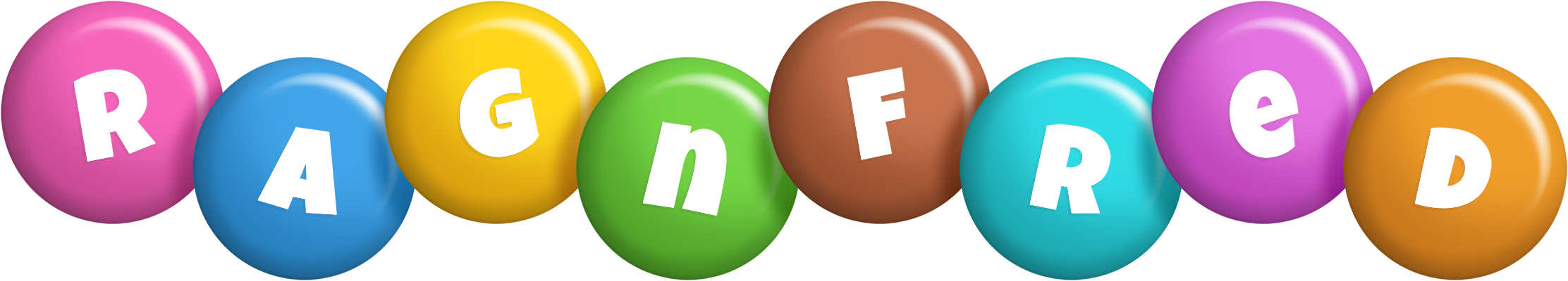 Ragnfred candy logo
