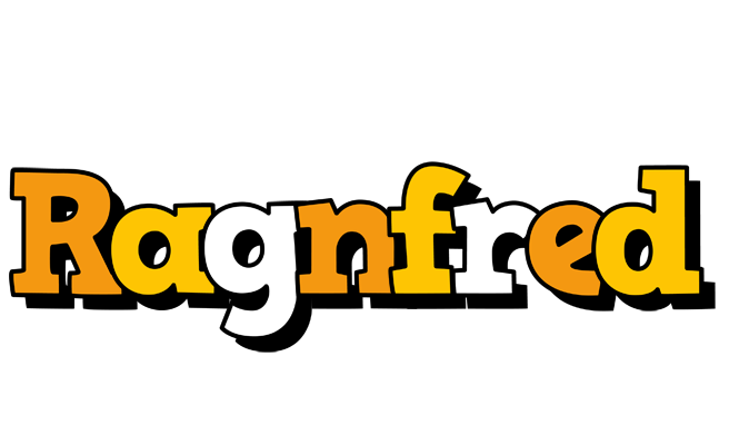 Ragnfred cartoon logo
