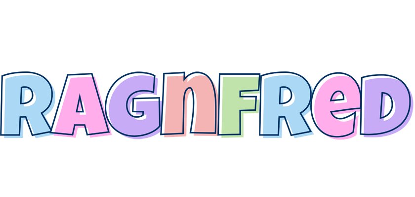 Ragnfred pastel logo