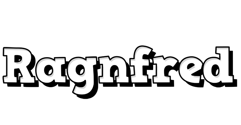 Ragnfred snowing logo