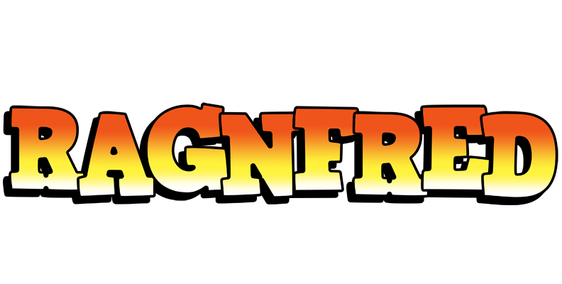 Ragnfred sunset logo