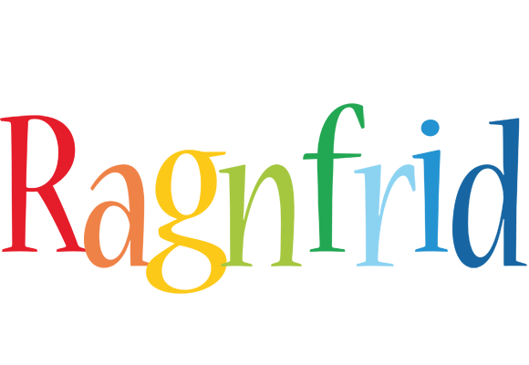 Ragnfrid birthday logo