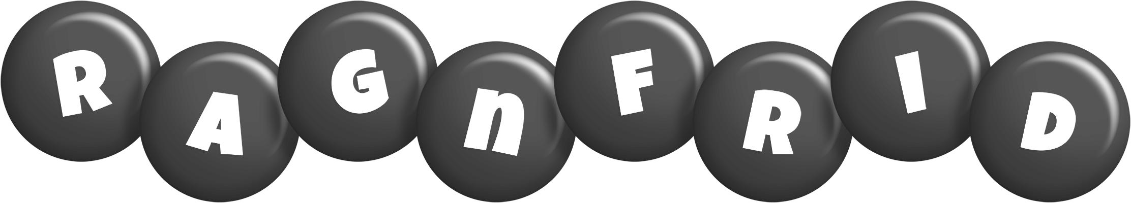 Ragnfrid candy-black logo