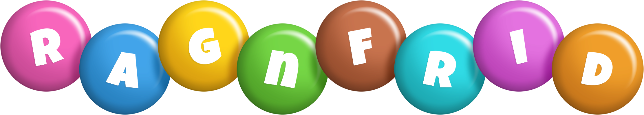 Ragnfrid candy logo