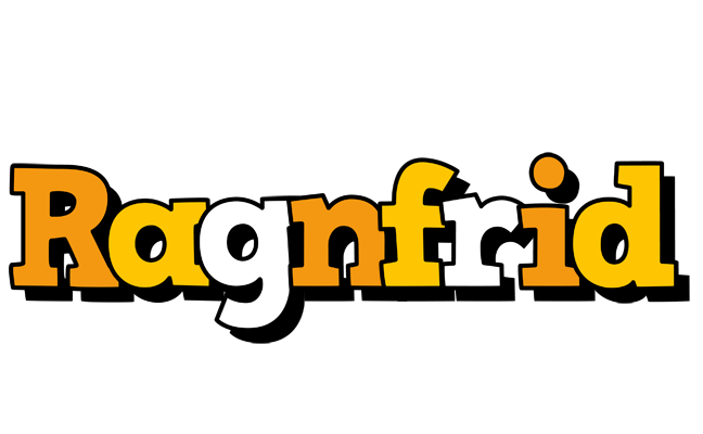 Ragnfrid cartoon logo