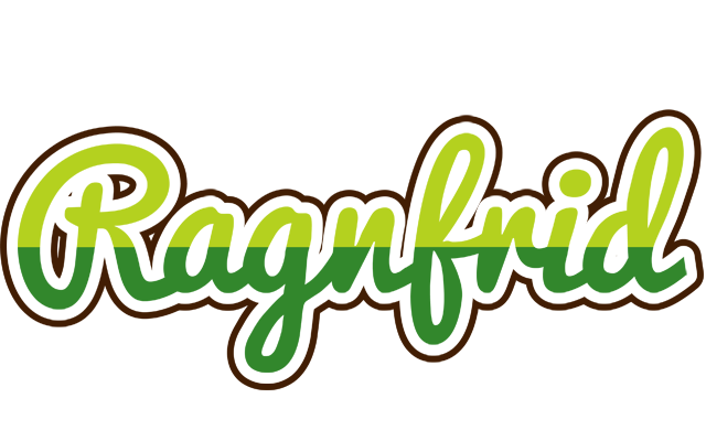 Ragnfrid golfing logo