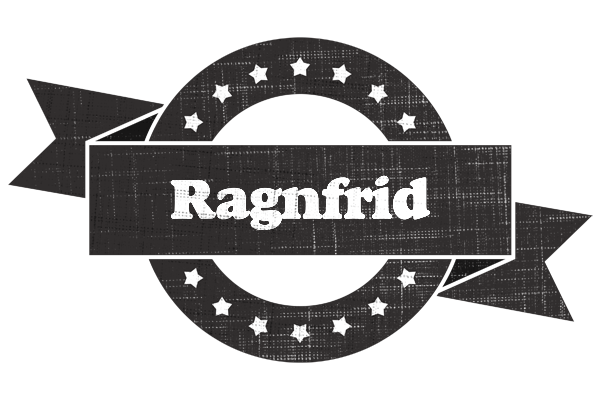 Ragnfrid grunge logo