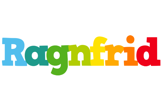 Ragnfrid rainbows logo