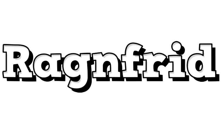 Ragnfrid snowing logo